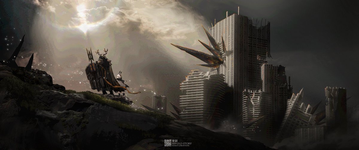 An old story
#Arknights #ArknightsFanArt #アークナイツ #明日方舟 #Patriot #FrostNova