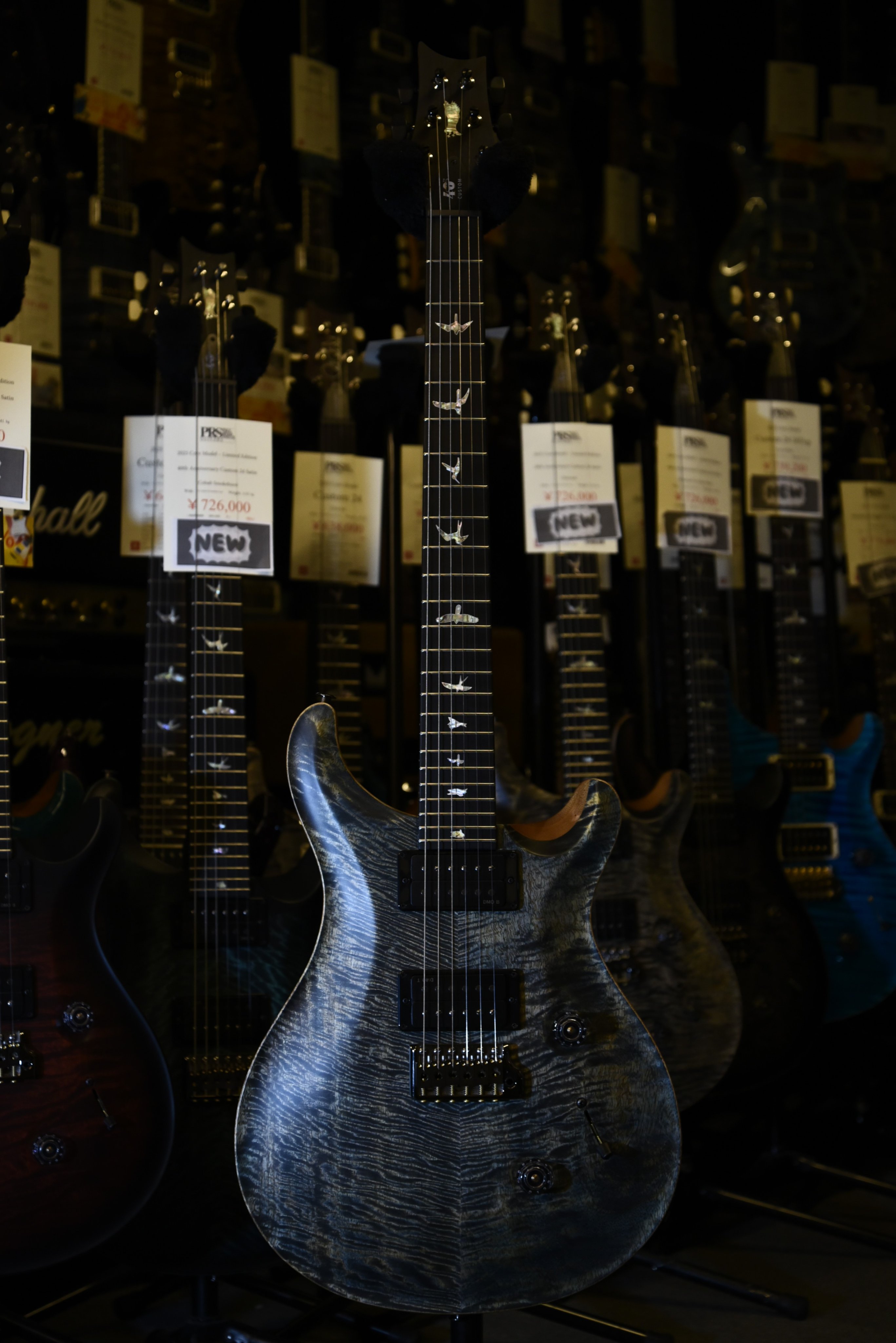 ラブ☆バケーション　PRSP　箔押し　４枚 PRS 【現品画像】SE CUSTOM 24-08 Quilt Package/Lake Blue