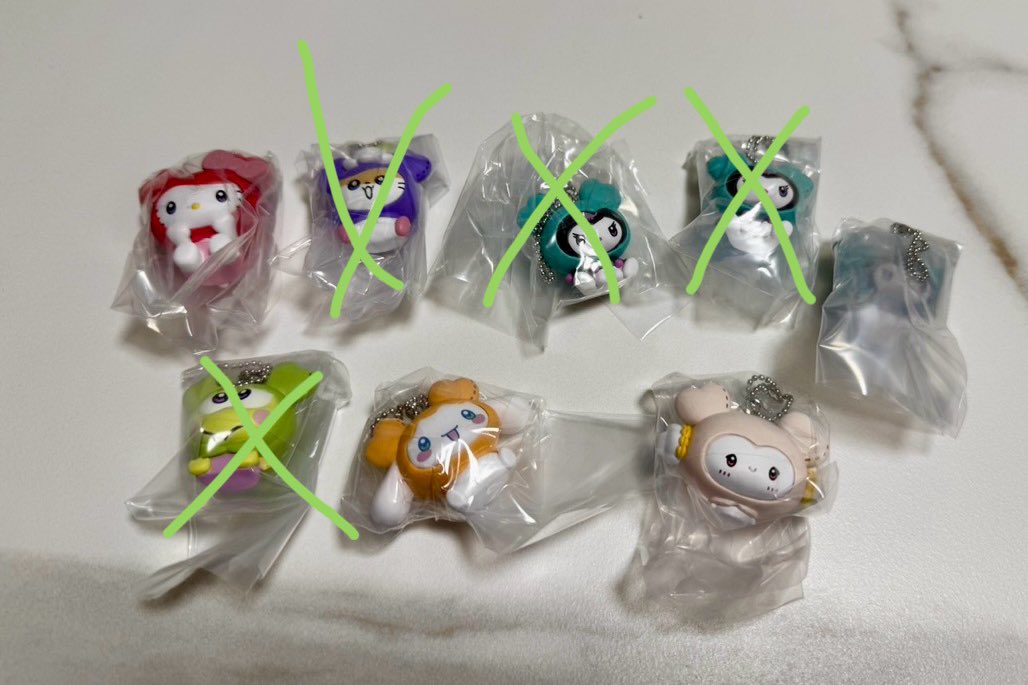 ONCE_kanayon's tweet photo. TWICE ガチャ 交換

譲
・ジヒョ　シナモ
・ダヒョン　こぎみゅん
・チェヨン　キティ

求
・ナヨン　ポチャッコ
・ジョンヨン　けろっぴ

友人分の取引です！
ナヨン＞ジョンヨンで探しています！

16日東京ドーム手渡し交換、なるべく複数交換できる方優先します！
条件合う方よろしくお願いします🫶 https://t.co/IY4SgymCZ2