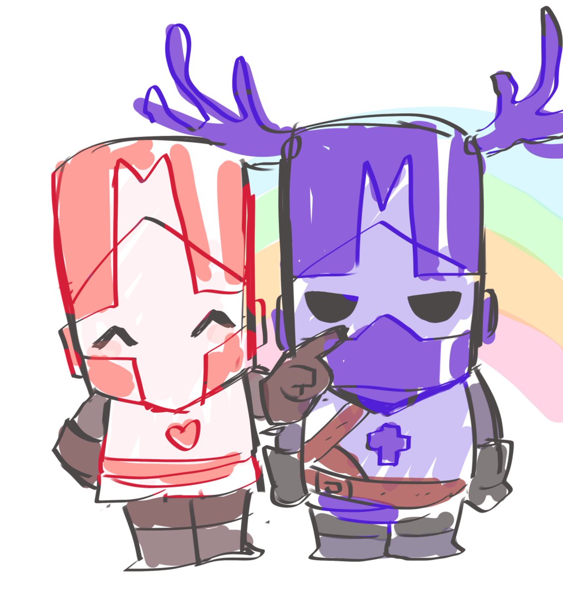 StellaSaturn04's tweet photo. #castlecrashers https://t.co/irYkjXSqsW