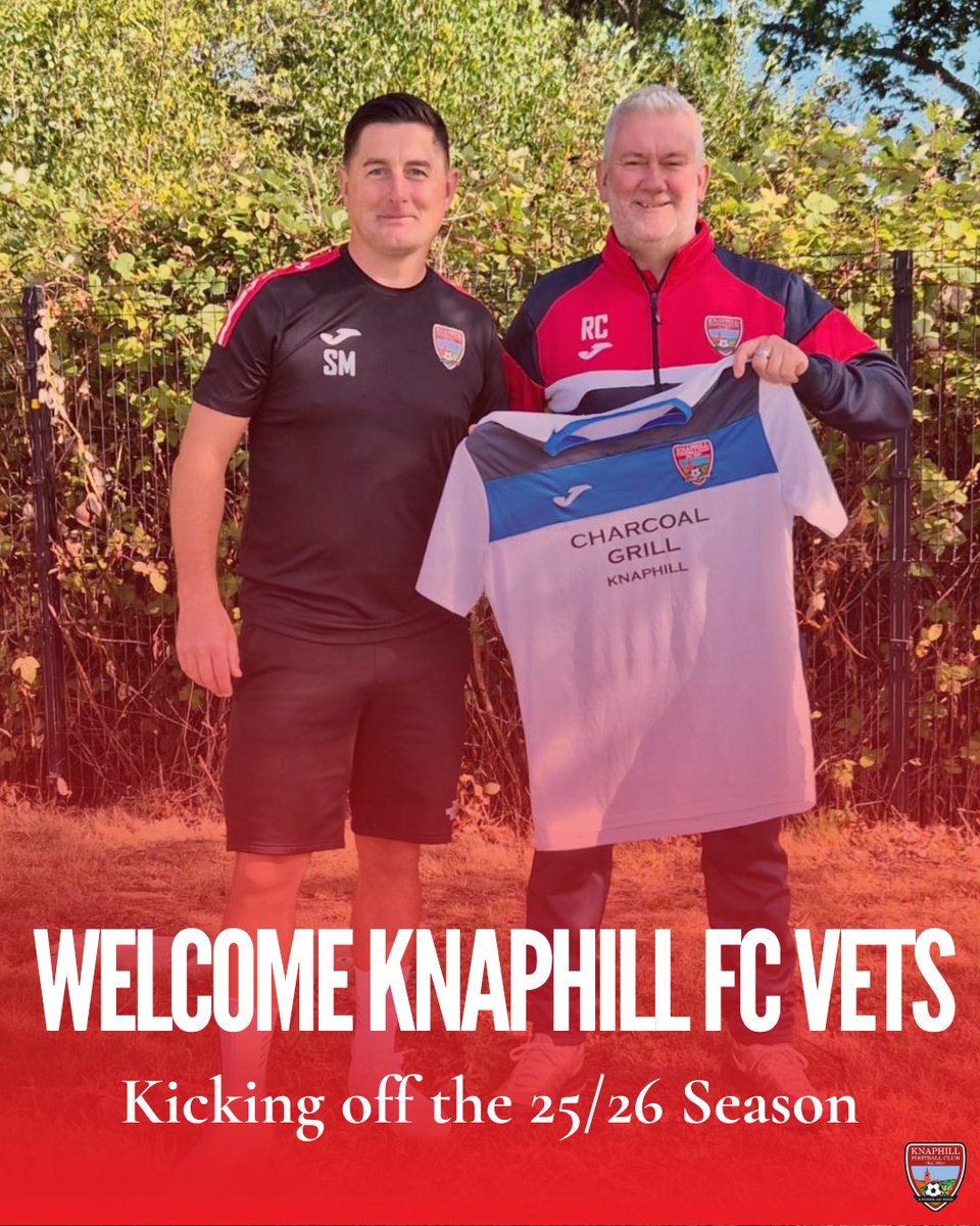 🔥 A NEW ERA BEGINS 🔥

Introducing KNAPHILL FC VETS 👊

Led by:
🔴 Manager – Rees Collins 
⚪ Player/Assistant Mgr – Simon Martin

Kicking off in the 25/26 season… and we’re on the hunt for new players 35+ to join the Knappers family.

👉 Follow <a href="/KnaphillVetsFC/">KnaphillVetsFC</a> to get involved.
