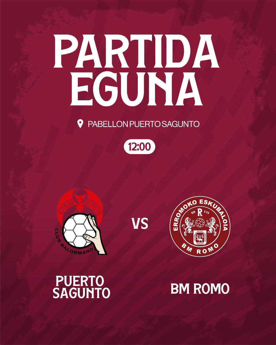 EUS

Aurredenboraldiko azkena! 

Gure Lehen Taldeak aurredenboraldia Puerto Saguntoren aurka ixten du gaur (12:00).

CAS

Ultimo partido de pretemporada!

Nuestro Primer Equipo cierra hoy (12:00) su preparación de pretemporada enfrentándose al Puerto Sagunto.