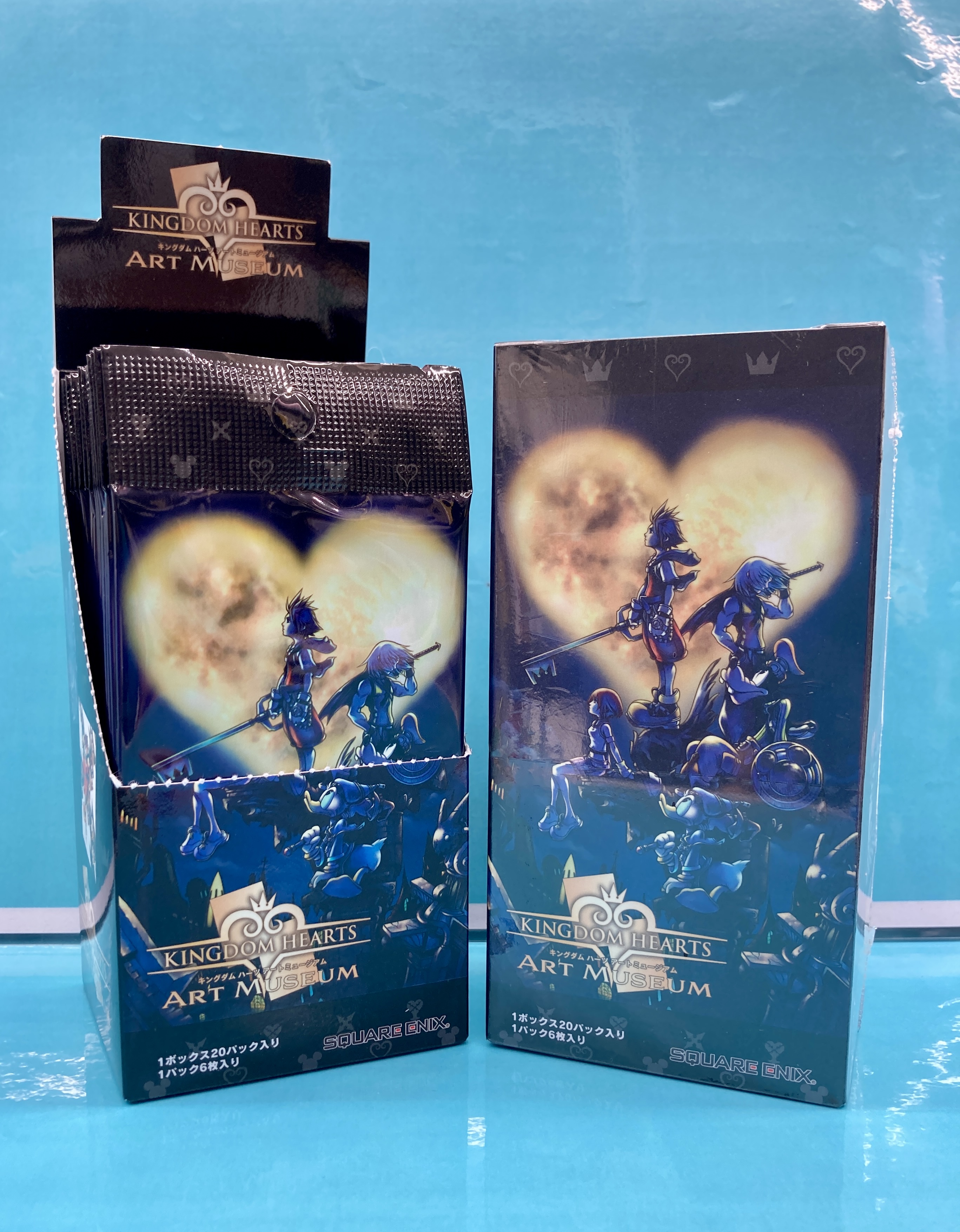 キングダムハーツ　アートミュージアム　2box 新品未開封 シュリンク付き 8月発売予定 キングダム ハーツ / アートミュージアム 20パック