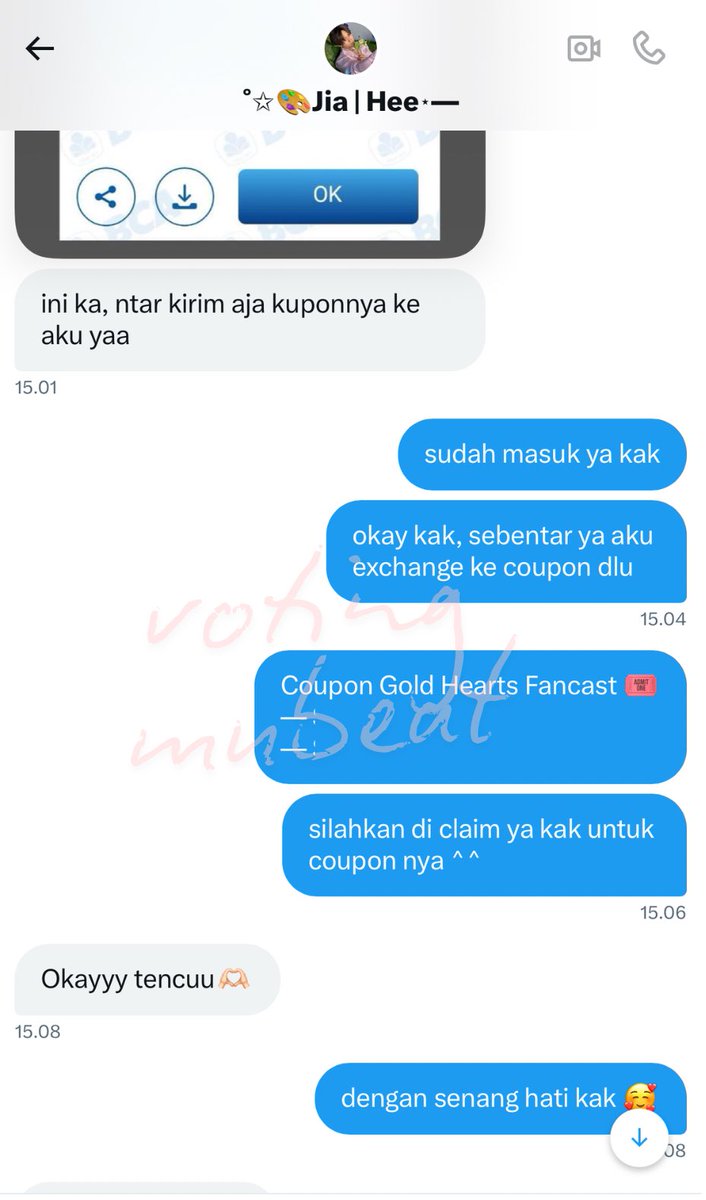 Sold 2 coupon fancast ₊˚ෆ
Thank you <a href="/rjiaptr/">˚✩🎨Jia | Hee⋆—</a> for purchasing 🫶🏻🥰

#NatsProof🇮🇩