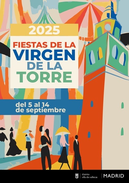 🎉Este domingo celebramos las Fiestas de la Virgen de la Torre en #VillaDeVallecas.

💯Un día lleno de actividades para toda la familia.

ℹEn este enlace, mira el programa que hemos preparado para hoy👉 informate.madrid.es/bqrcw2