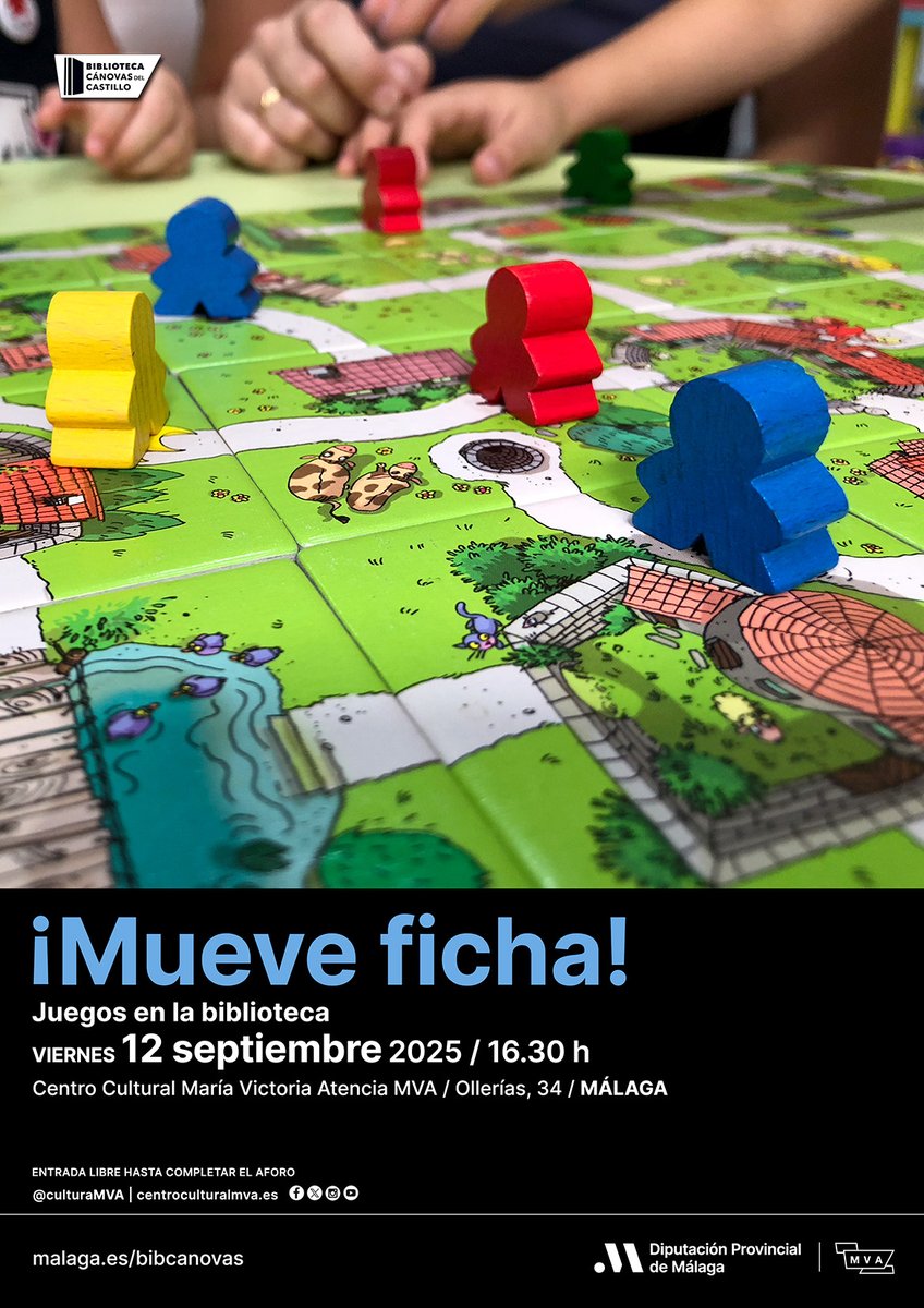 🎬🗣️🎲Documentales, charlas y talleres familiares, entre la programación cultural semanal de la Diputación gracias al <a href="/CulturaMVA/">Centro Cultural MVA</a>, <a href="/Generaciondel27/">Generación del 27</a> y la Biblioteca Cánovas del Castillo.

🔗malaga.es/noticias/com1_…