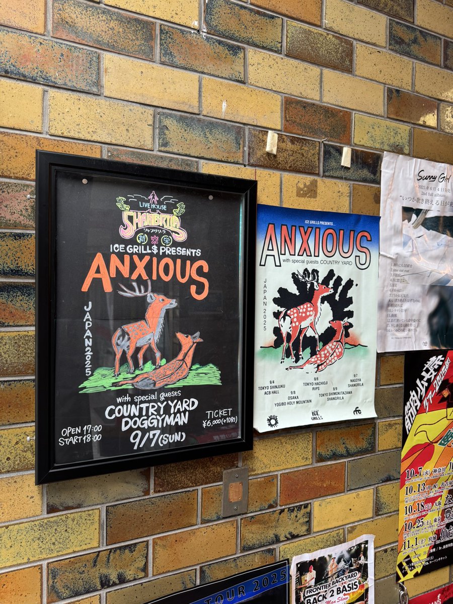 tnoasnhai's tweet image. 本日はこちらです( ˇωˇ )
体が1つしかない都合でスラッシュ終わりに移動する形になってしまい、見れないバンドには申し訳ない気持ちですが🙏

名古屋でCOUNTRY YARD見るのはあのワンマンぶりかな…しばらく予定なくなってしまうのでしっかり楽しみます🔥

#THRASHOUT #COUNTRYYARD #Anxious