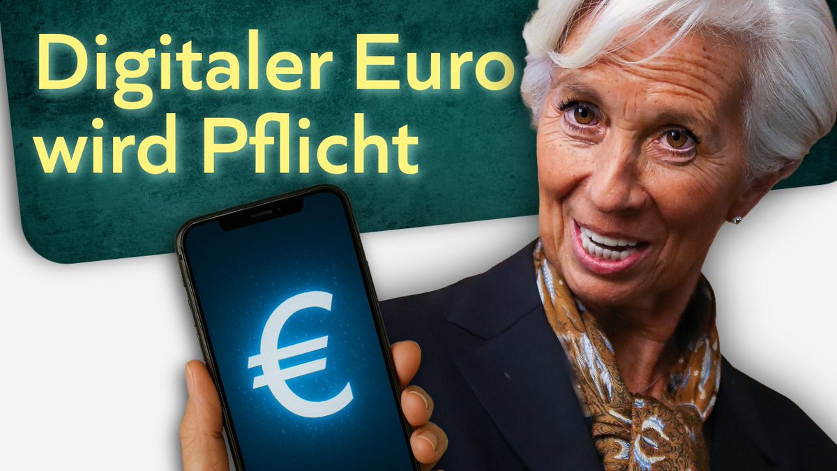 2 neue EU-Verordnungen sollen noch 2025 beschlossen werden: 💶 Der digitale Euro &amp; Bargeld werden gesetzliche Zahlungsmittel.
🚨Doch Achtung: Bargeld wird dabei zum Zahlungsmittel 2. Klasse degradiert.
📽️Link zum Video im Kommentar.