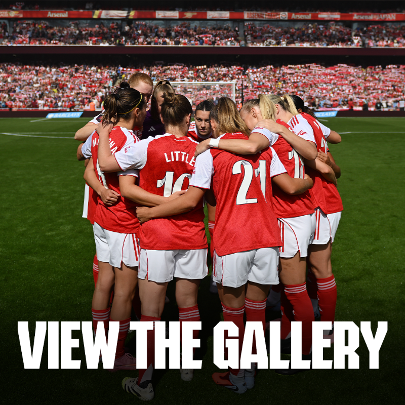 ArsenalWFC's tweet photo. Kicking off the season with 3️⃣ points 💪

Check out the gallery of images from our WSL opener against London City Lionesses 📸