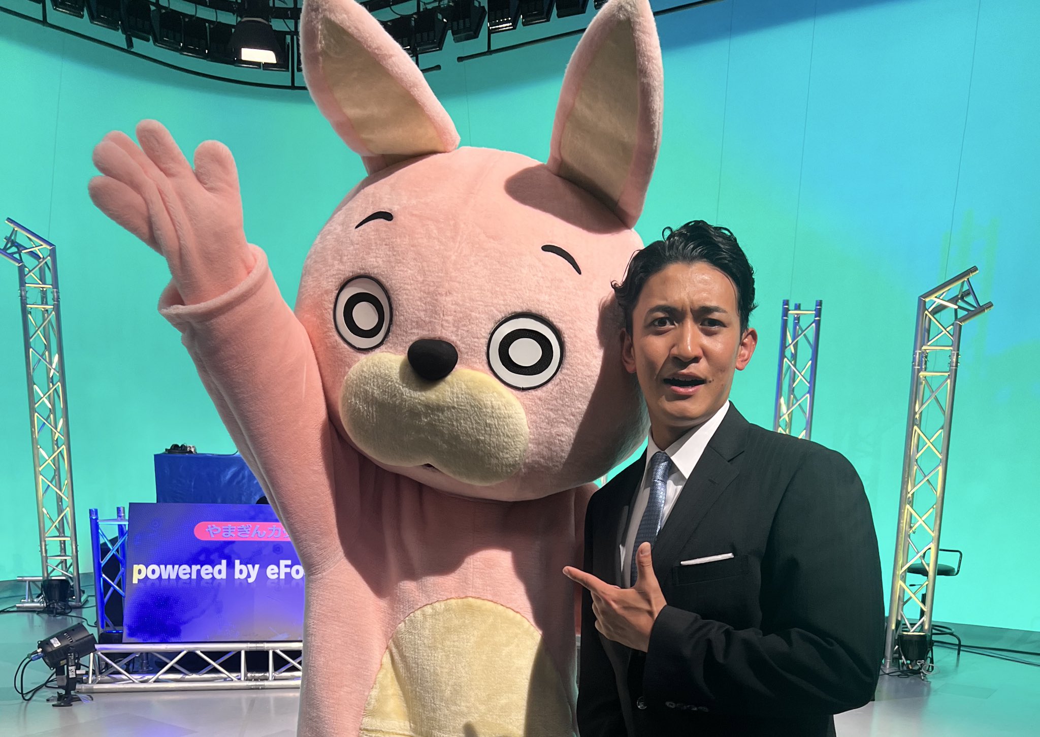 桃色ウサヒ サイクルジャージ