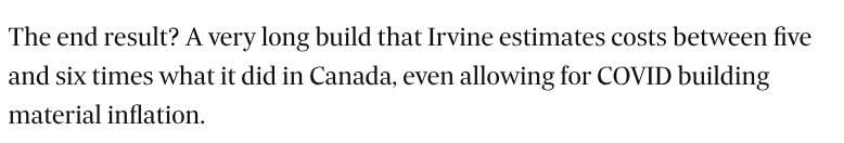 I'm not close enough to the building industry to have an informed view on the specifics. 

But even if Canada *is* too lax (it may not be), it's hard to believe the gap should be *that* big...
