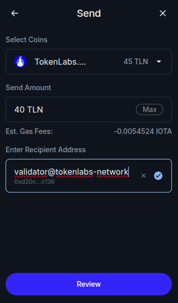 The future of user experience on #IOTA isn't a promise, it's already here on the Testnet. We've been thoroughly testing <a href="/iotanames/">IOTA Names</a> with our validator node, and it is, quite simply, a revolution for simplicity and mass adoption.

To put this to the test, we've registered our