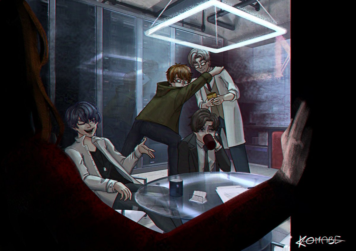 Komabeb's tweet image. Another day in NXX Headquaters 🤡
#TearsOfThemis #artemwing #lukepearce #MariusVonHagen #VynRichter