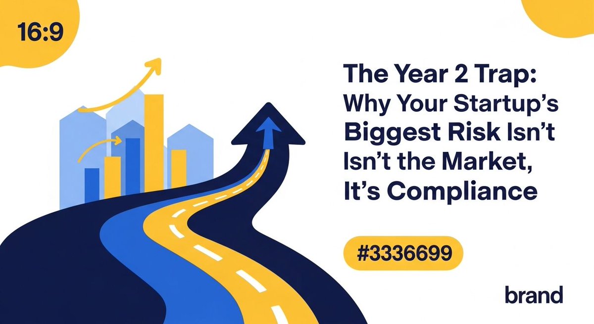 Clevver_io's tweet image. **The Year 2 Trap: Why Your Startup&apos;s Biggest Risk Isn&apos;t the Market, It&apos;s Compliance**
- Fresh insights await! Dive into our latest blog post. 🎉

Read the full post and let us know what you think: clevver.io/blog/for_start…

#FormationService #Clevver #BlogUpdate