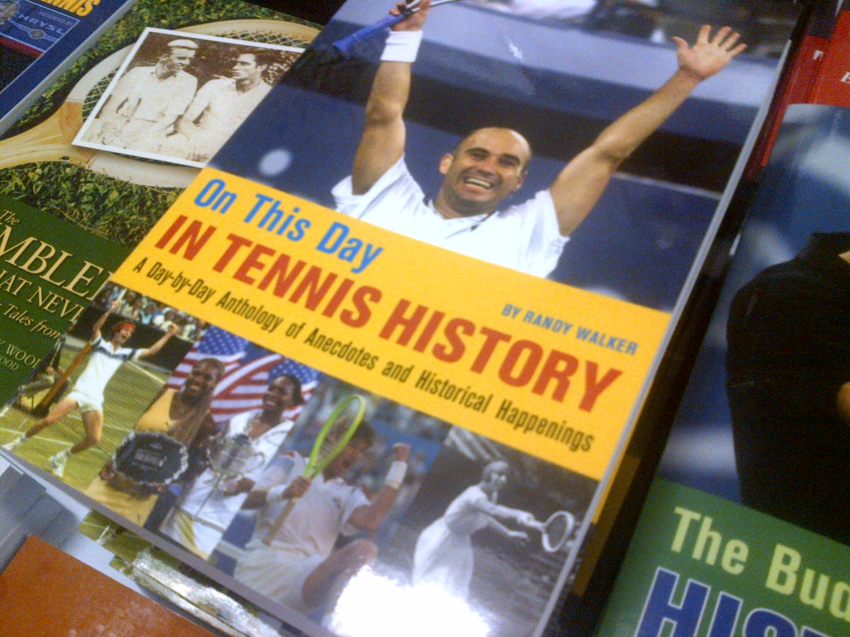 ThisDayInTennis's tweet image. "On This Day in Tennis History: A Day-by-Day Anthology of Anecdotes and Historical Happenings" by @TennisPublisher is for sale and download here a.co/d/cgwVk13 #Amazon via @Amazon