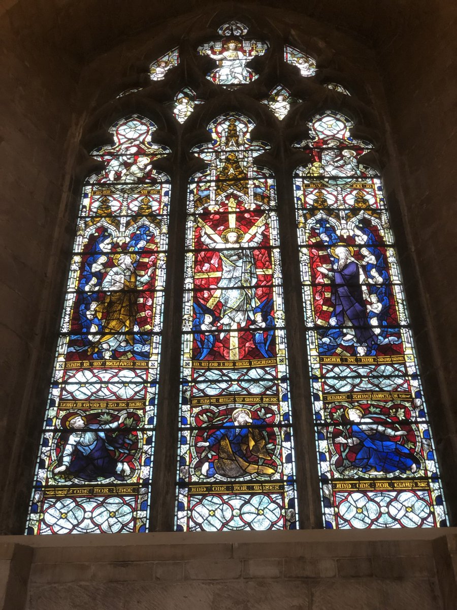 Tewkesbury Abbey. #StainedGlassSunday