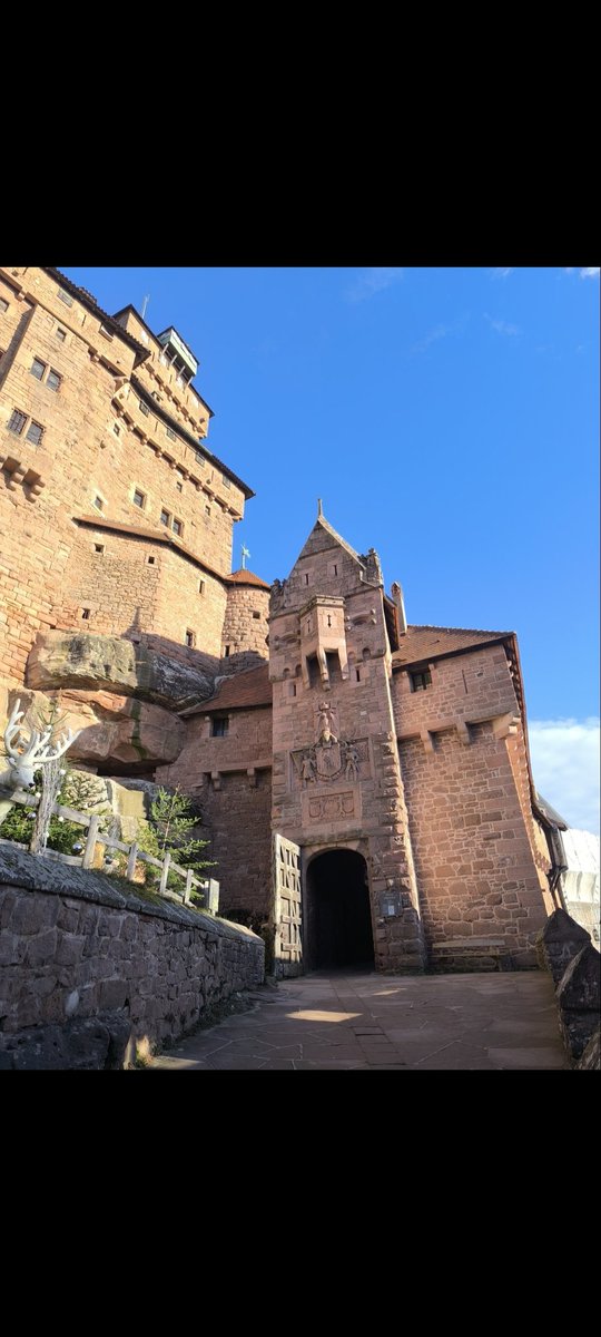 PosadaCortegana's tweet photo. @UnamunoAgain @leduar_nb Este es el Castillo de Koenisburg en la Alsacia, Castillo de Carlos I de España y V de Alemania, el César. A este le sacan bastante rendimiento con gran atracción turística. https://t.co/ViAN8UgAwq