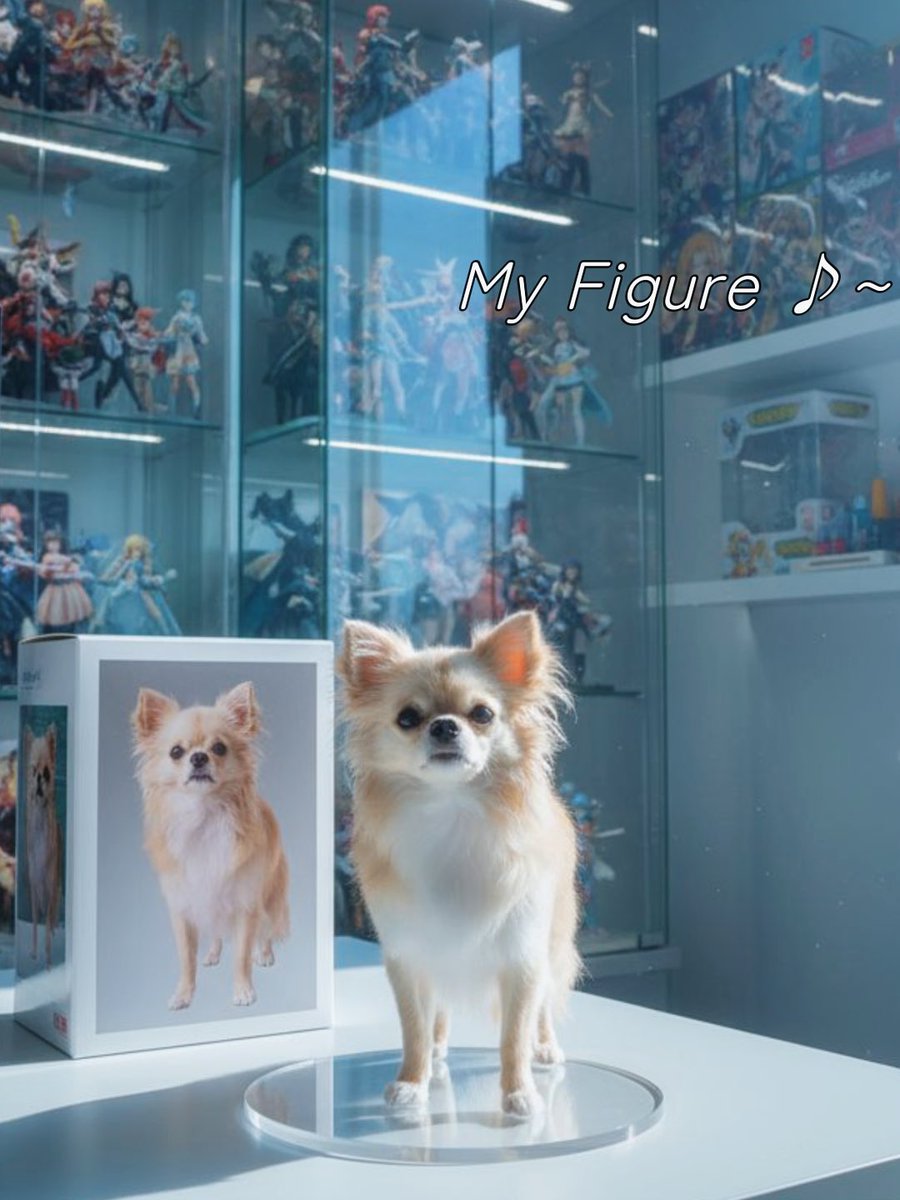 ofro_2021's tweet photo. 愛犬フィギュア
実際にこのクオリティーのフィギュアが作れれば買っちゃうなぁ😍

さいきんAIって凄い… https://t.co/8xGt8LBh1s