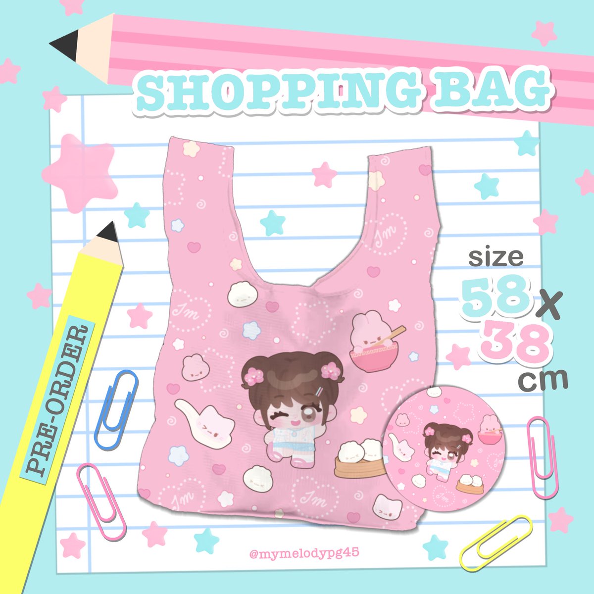 mymelodypg45's tweet photo. 🩷pls rt🐰

ขออนุญาตสอบถามความสนใจ “หารผลิต shopping bag / eco bag สกรีนลายแจมิน”

♥️ ราคาไม่เกิน 60฿ ค่ะ

ใครสนใจหารรบกวนเมนชั่นให้หน่อยได้มั้ยคะ🥺🙇🏻‍♀️

#ตลาดนัดnctdream #ตลาดนัดnct https://t.co/gtpyk6zqd0