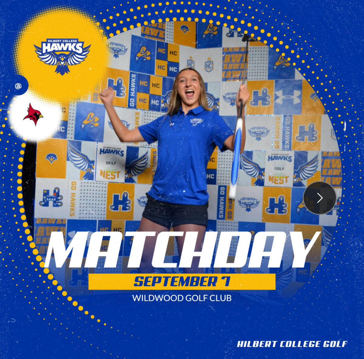 Hilbert College Golf tweet media