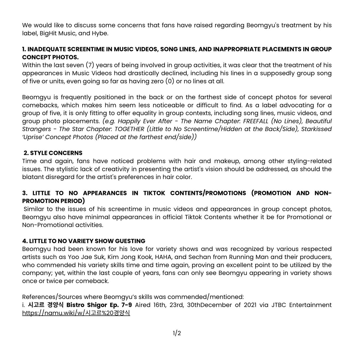 please..

Manage Beomgyu Better  
#TreatBeomgyuFairly
#BeomgyuDeservesBetter
<a href="/TXT_bighit/">TXT OFFICIAL</a> <a href="/BIGHIT_MUSIC/">BIGHIT MUSIC</a>