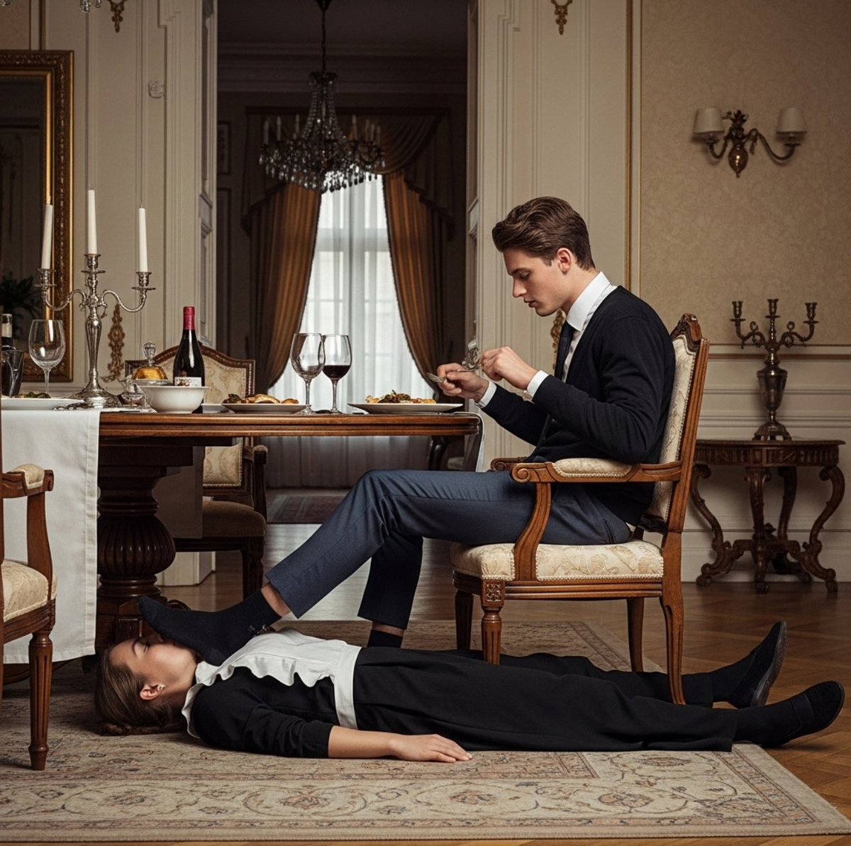 Being a maid isn’t for the faint hearted

Ai: fantasy