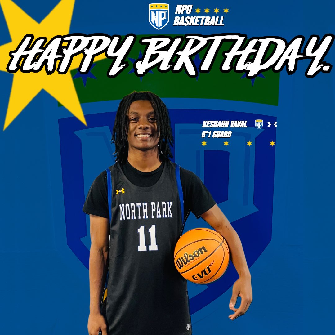 Join us wishing <a href="/Keshaunv1_/">Keshaun vaval</a>  a Happy Birthday!🥳🎂

#GoVikes🔵🏀🟡