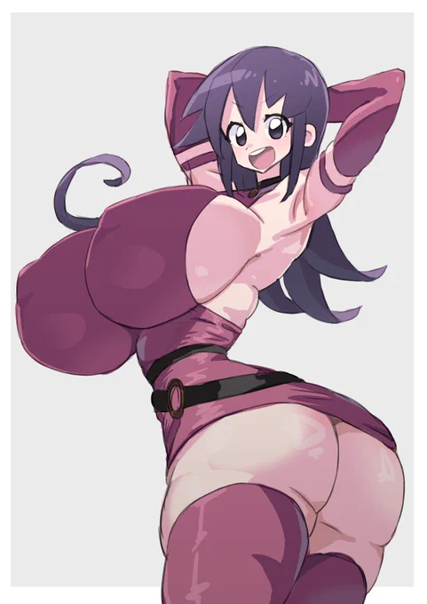 お尻の練習ミミちゃん…