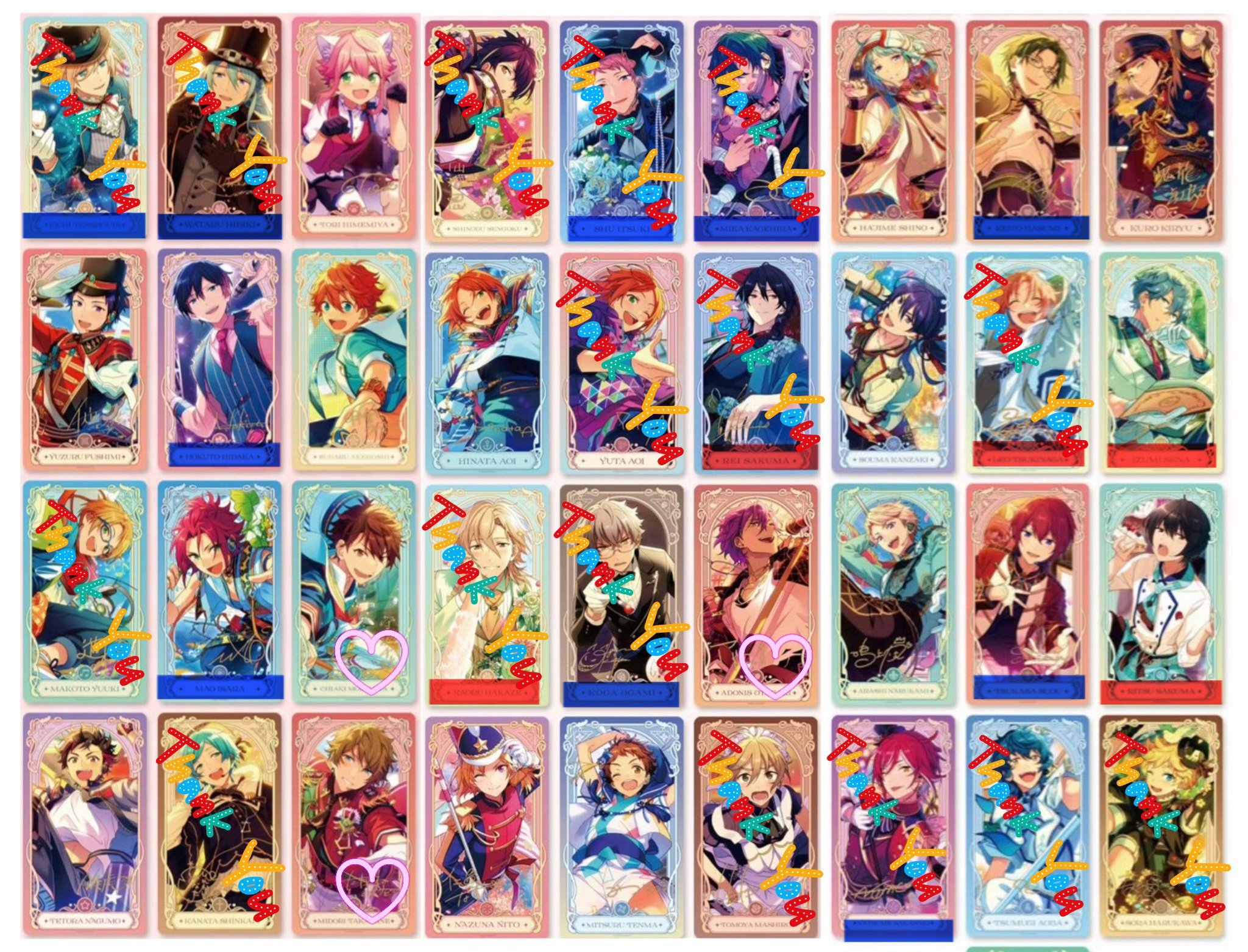 あんスタ 中国 招募 クリアカード 開花後 B あんスタ 中国 星推 クリアカード 開花後 B 朔間零 - メルカリ