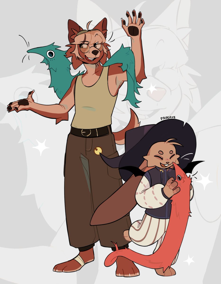 frogrye's tweet image. redraw &amp;gt;:3

#furry #fursona #illustration #redrawchallenge