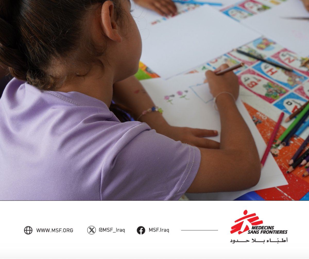 MSF_Iraq's tweet photo. Al-Ubour health center provides essential free services to the community, including vaccinations, family planning, antenatal care, and mental health support. https://t.co/mKbk3T0AKj