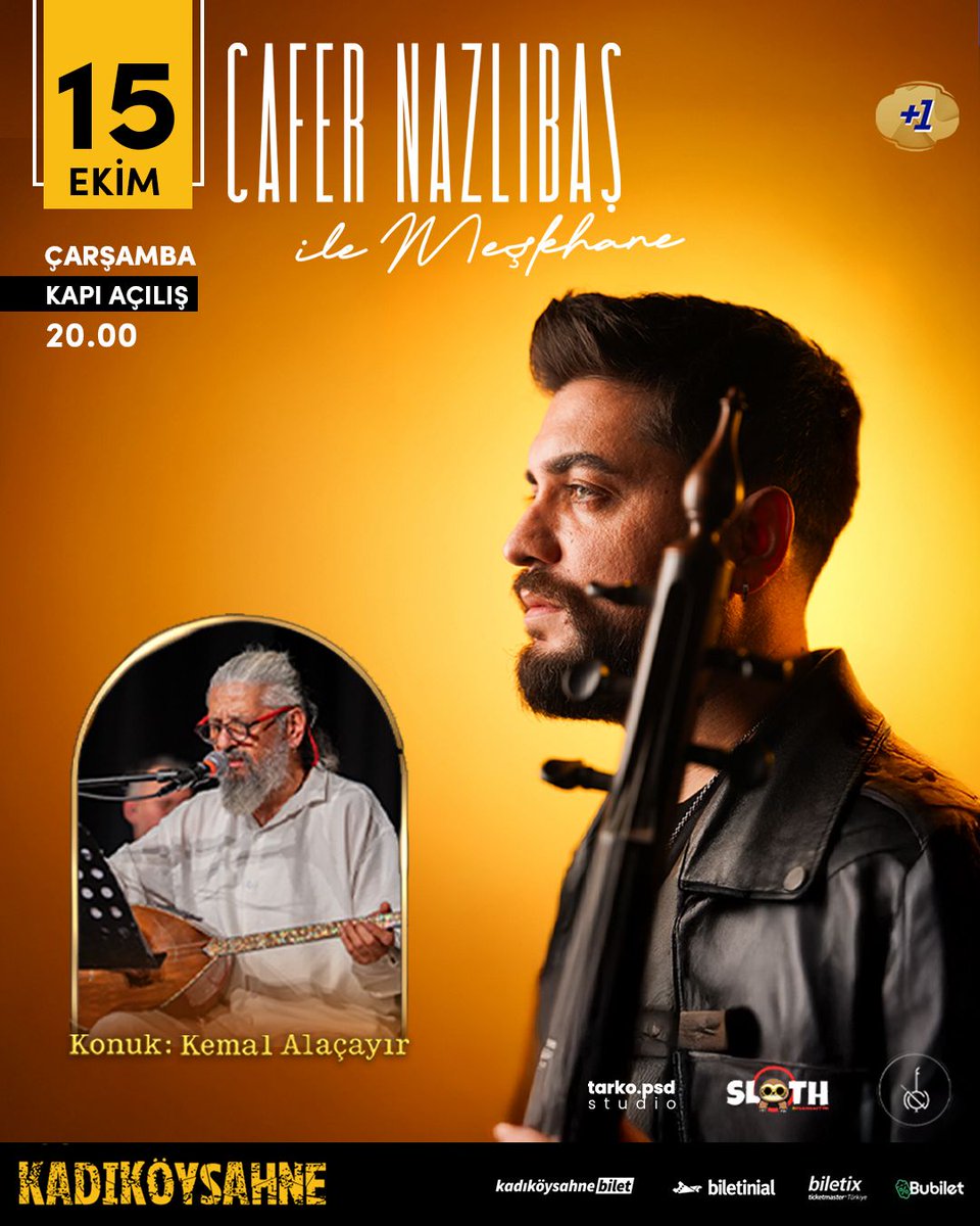 İstanbul ve çevresindeki dostları 15 Ekim akşamı Kadıköy Sahne'ye bekliyoruz.🫡✨️
BİLETLER 👇
bubilet.com.tr/istanbul/etkin…