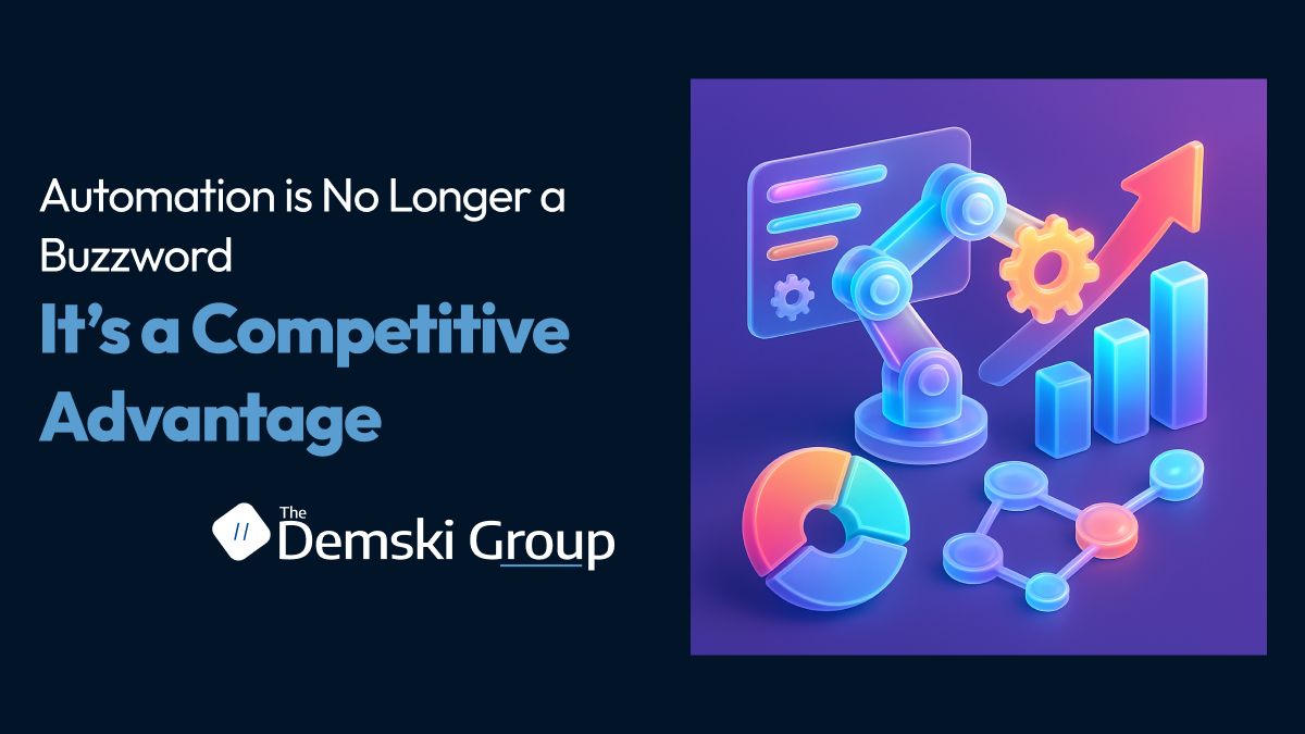 DemskiGroup's tweet image. Automation is no longer a buzzword—it’s a competitive advantage.

The right workflows, when automated, free your team, cut errors, and accelerate growth.

👉 demskigroup.com/which-business…

#AutomationAdvantage #SmartOperations #TechThatEmpowers #DemskiGroup