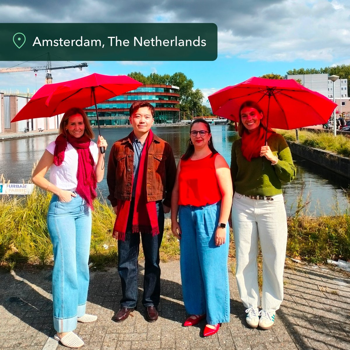 myTomorrows's tweet photo. ♥️ Today on #DuchenneAwarenessDay, our global team wears red to stand with the Duchenne community. Beyond today, we remain committed to guiding families worldwide on their journey to discover and access clinical research.  #RareDisease #PatientSupport https://t.co/TNwG9YMXXN