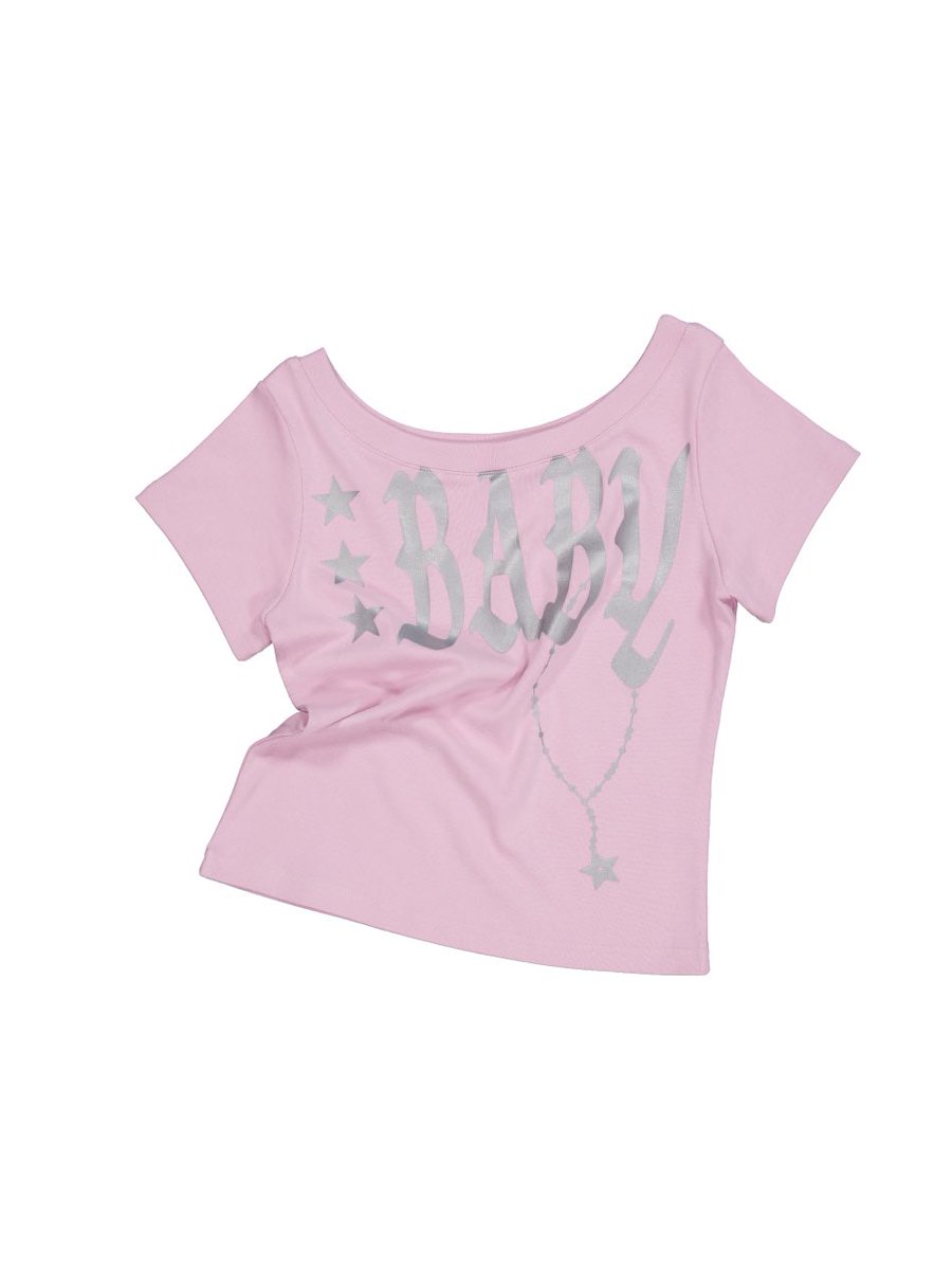 gieinyourheart's tweet image. pre ♥ SETUPEXE 

BABY WIDE NECK TOP

950฿ free ems ( ส่งกลับแอร์ ✈️ )

#พรีออเดอร์เกาหลี #SETUPEXE #พรีเกาหลี