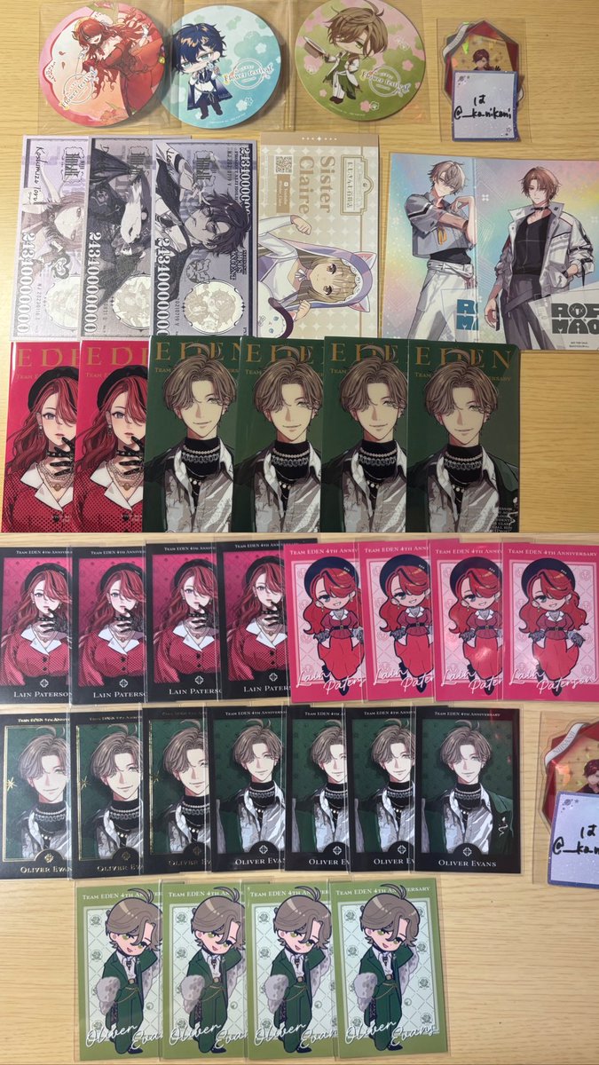 ____ka_nikani's tweet photo. 【譲渡】ChroNoiR にじさんじ　ジューンブライド　2時だとか ARTOFNIJISANJI 6周年　7周年　Clutch mode 等
譲 画像4枚
求 ～定価➕送料(特典希望額)＞交換

👑R

お気軽にお声がけください🌟 https://t.co/Swz3Z3EEb1