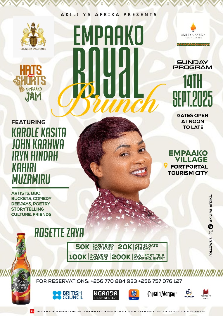 zaya_rosette's tweet photo. Hats and shorts empaako jam, Empaako royal brunch 😋  I will also perform 😘💃 Come and celebrate African art and culture as we also celebrate @KingOyoOfficial's 30th anniversary 😘💃
@AkiliYaAfrika https://t.co/d7ojwMAdZu