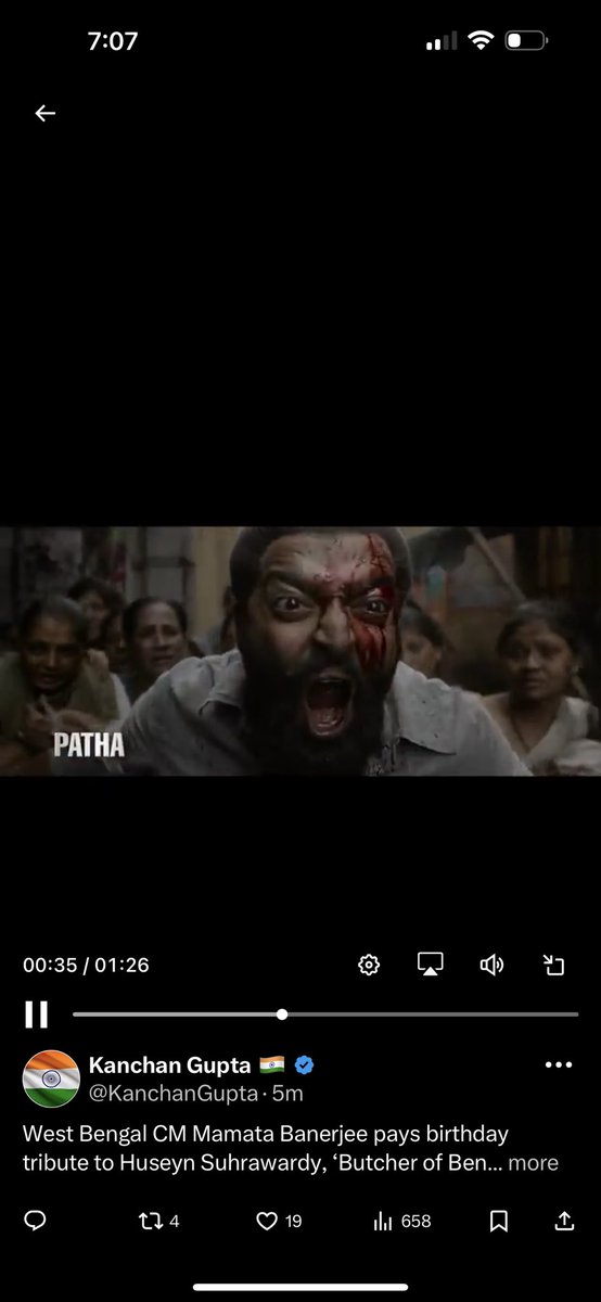 Kanchan Gupta 🇮🇳 (@kanchangupta) on Twitter photo A deeply moving experience.
The Bengal Files is every bit true and straight out of events that occurred less than 100 years ago.
If you watch the film you will know why Mamata Banerjee, #TMC and the Jamaatis are worried.
Thank you <a href="/vivekagnihotri/">Vivek Ranjan Agnihotri</a>
#TheBengalFiles A deeply moving experience.
The Bengal Files is every bit true and straight out of events that occurred less than 100 years ago.
If you watch the film you will know why Mamata Banerjee, #TMC and the Jamaatis are worried.
Thank you <a href="/vivekagnihotri/">Vivek Ranjan Agnihotri</a>
#TheBengalFiles