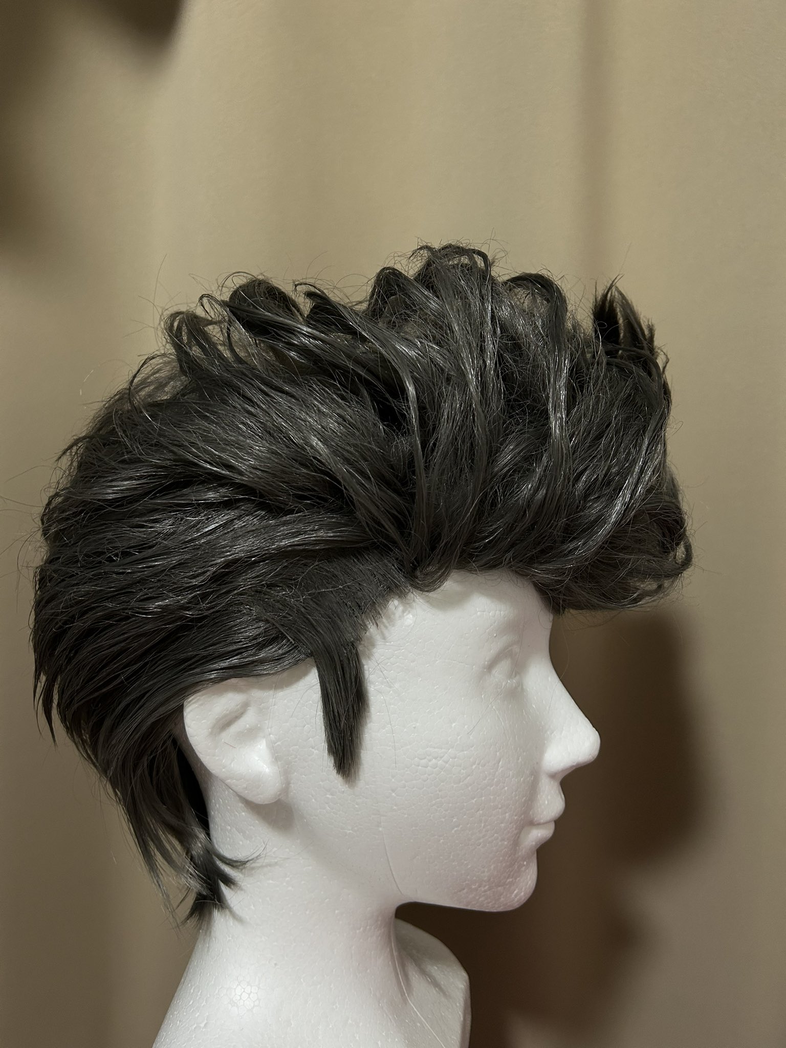 ウィッグ制作参考画像 ツインテール セットウィッグ BJD 1/3 1/4 1/6 かつら 耐熱