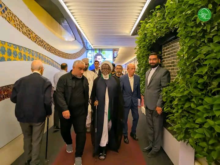 Leader Sheikh Zakzaky (H) arrived in Tehran, to attend the annual #UnityWeek gathering.