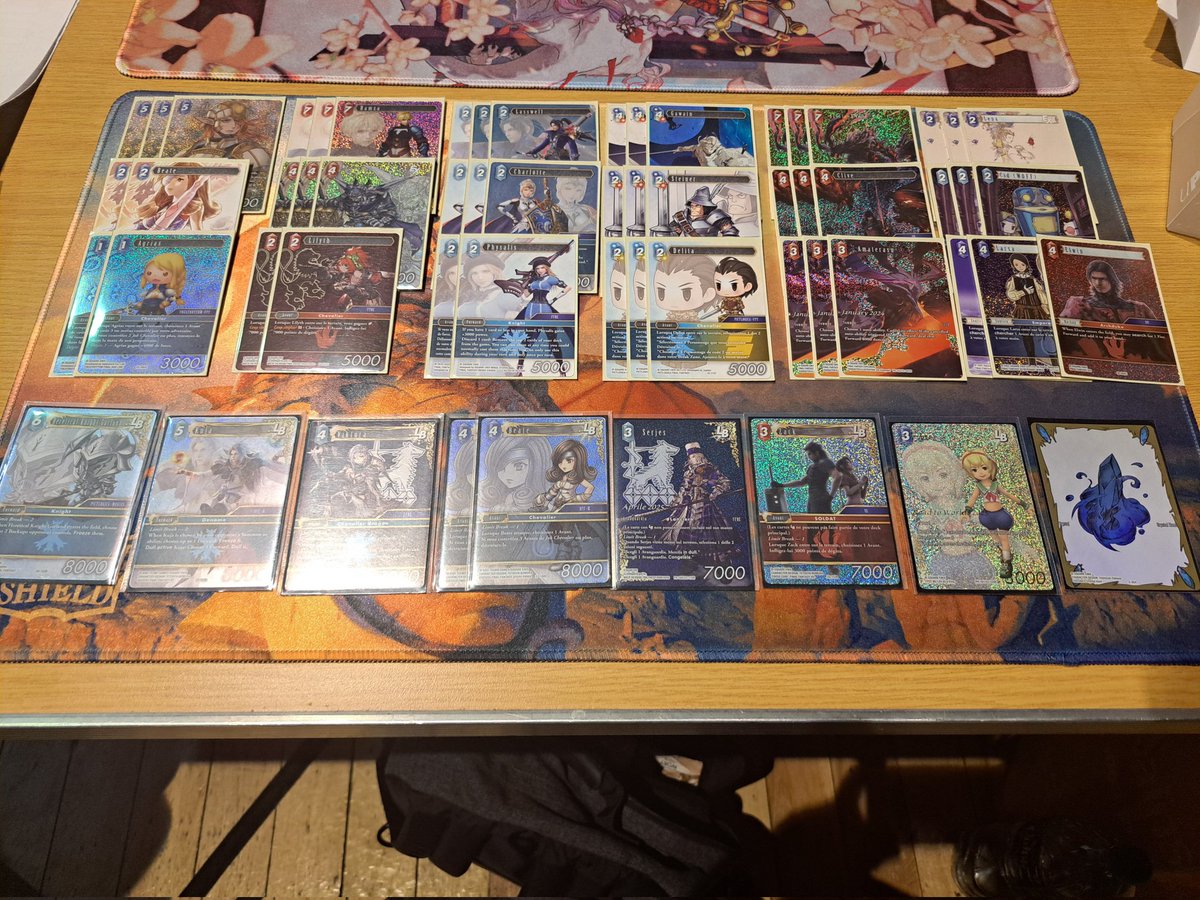 Top8 with Knight at the Materia Cup Glasgow !

Wasn't liking any decks, and didn't have enough time to train a new pick, so picked an old agressive deck!