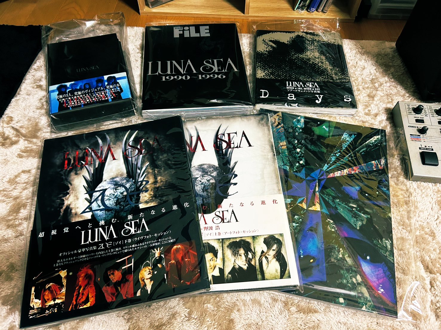 LUNA SEA 写真集　雑誌　まとめ売り　BLACK BOX LUNA SEA BLACK BOX 全6巻セット |本 | 通販 | Amazon