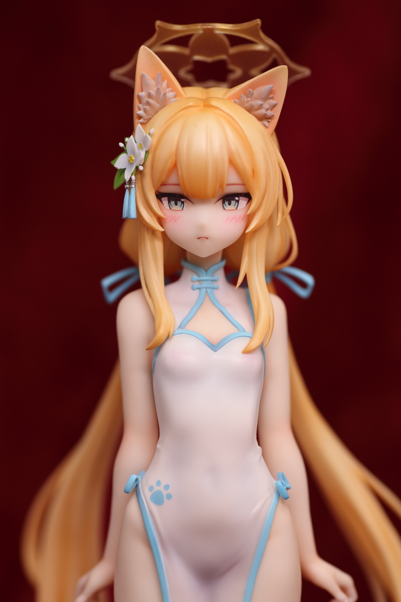 チーパオマリーちゃん完成しました。

原型：リー様

マリーちゃんはどんな衣装でも可愛いですね～

#ブルーアーカイブ