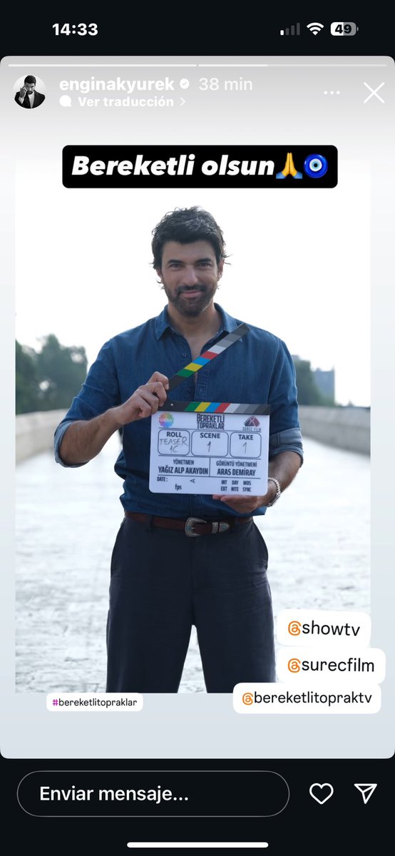 <a href="/TvDunyasii/">Televizyon Dünyası</a> Madre Mia que guapo

#EnginAkyürek
#BereketliTopraklar