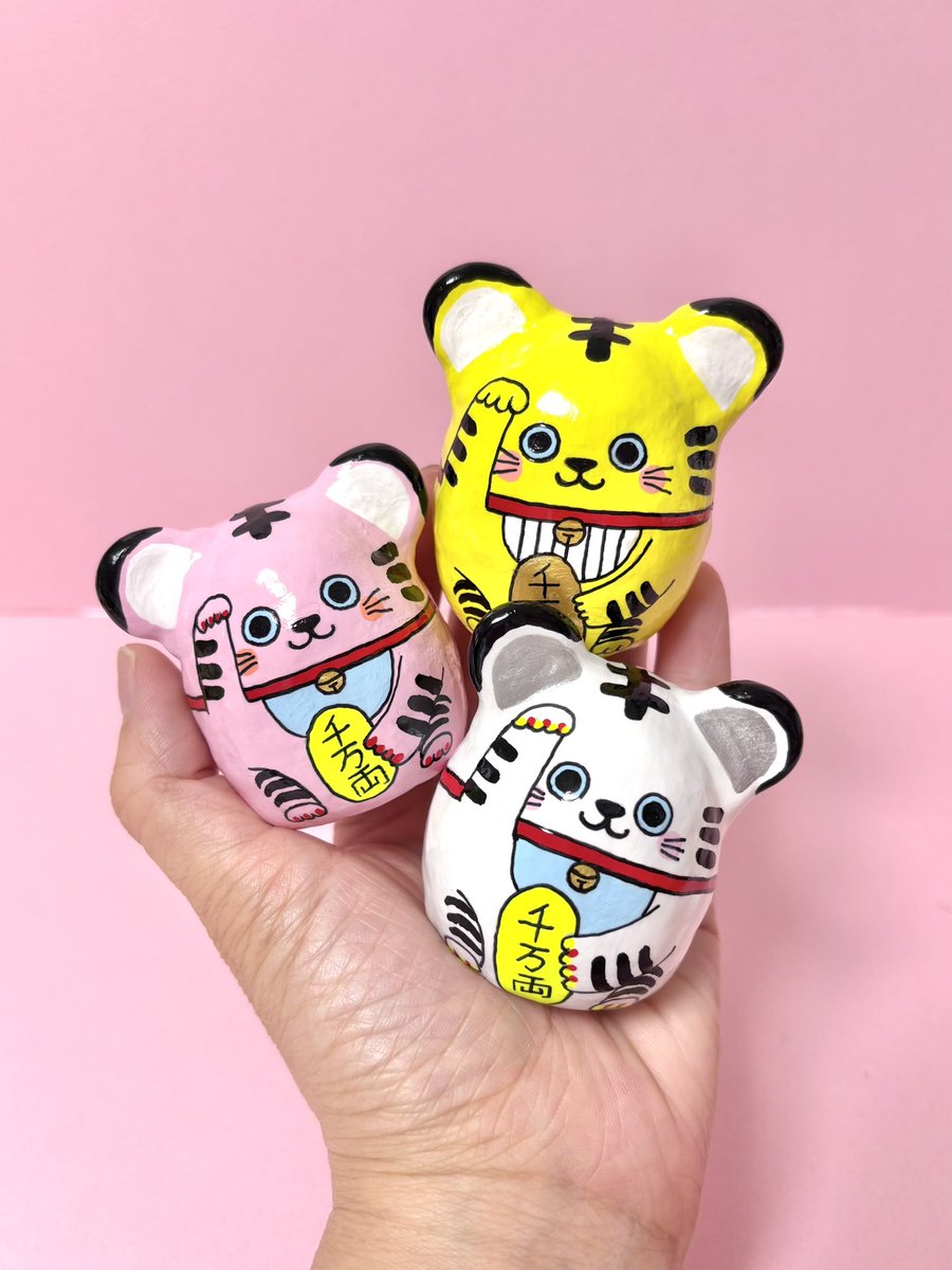 阪神タイガース 勝招き虎 阪神タイガース 招き虎 貯金箱◇高さ約32cm◇陶製 祝優勝 置物 トラ