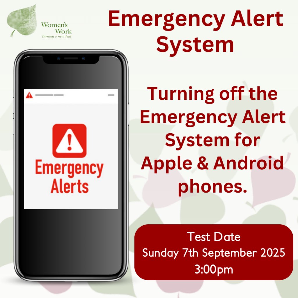 the_cairn's tweet photo. Just a heads up for those who may have hidden phones and haven’t yet switched it off, prior to the alert going off https://t.co/YaHJQZ4Crs
