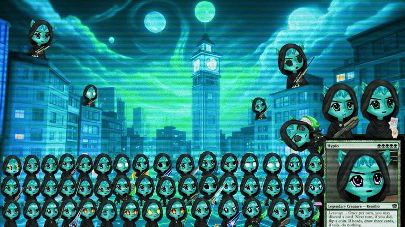 Catbal is always watching. 

Hypio World Order