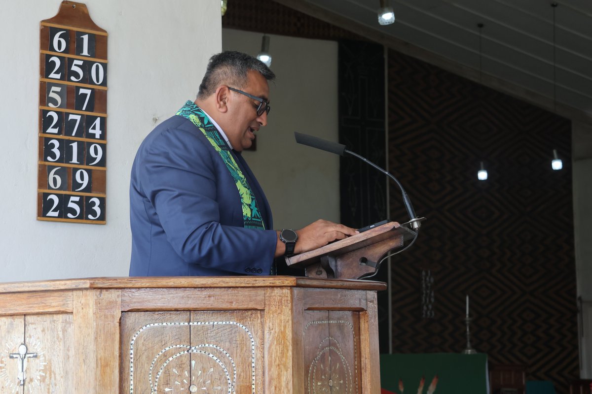 ForumSEC's tweet image. Across the Pacific, on any given Sunday, Church is the main priority of the day...And the Solomon Islands are no different.

Leaders and officials joined Prime Minister, Hon. Jeremiah Manele, at the St. Barnabas Anglican Cathedral, for church service this afternoon.