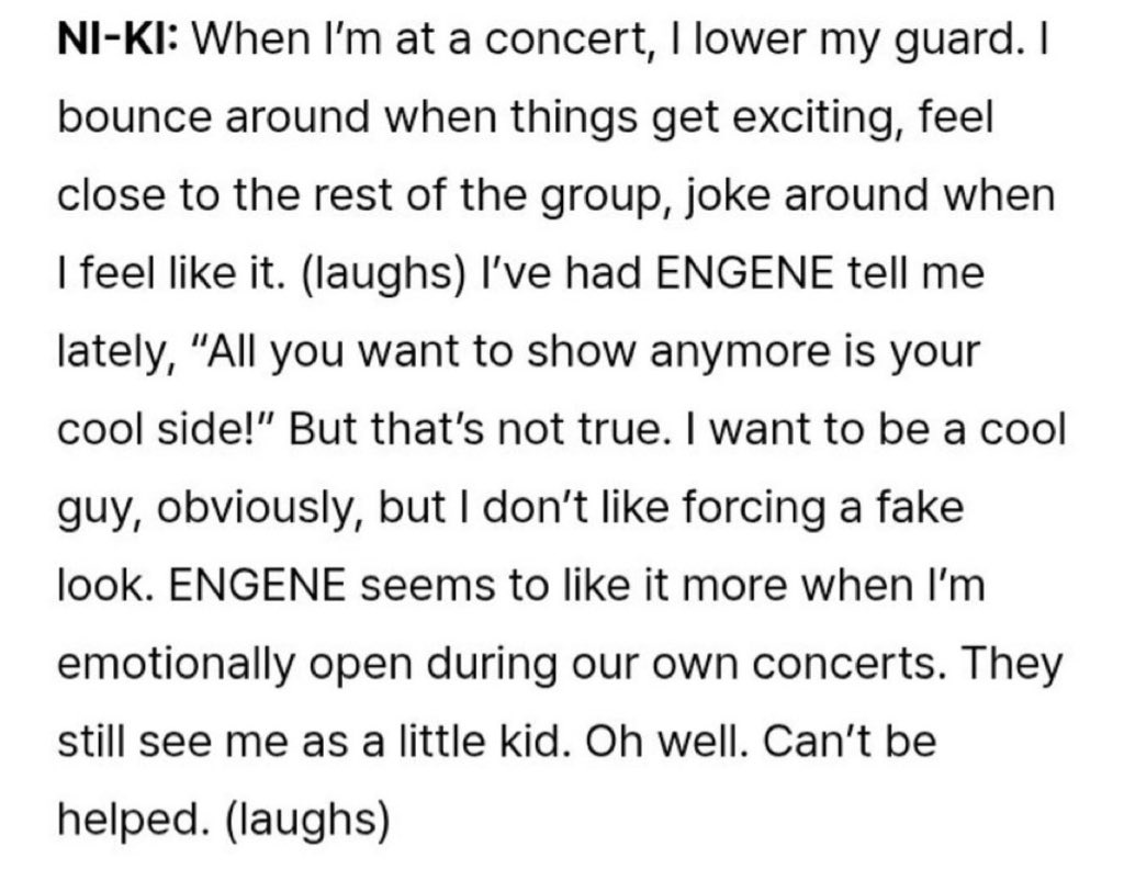 i need all engenes to read this and stop mischaracterizing him