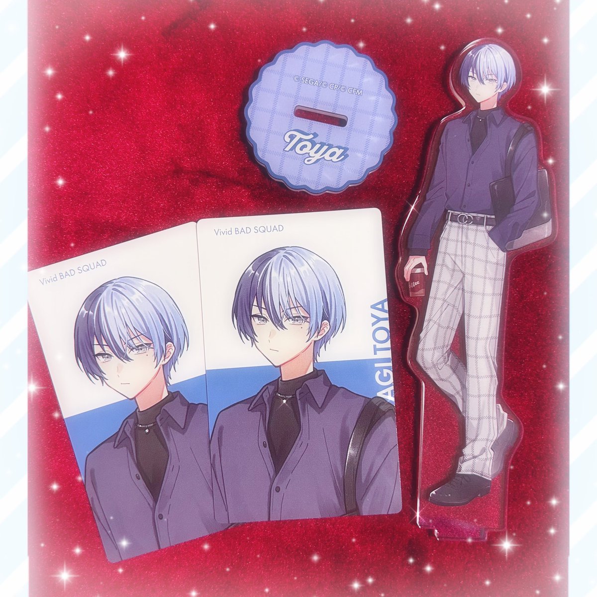 クリフェスのグッズ届いた😆💖
このグッズ達連れてカフェ行きたい💭